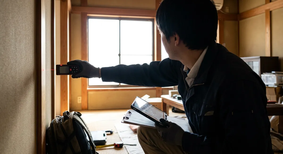 diagnostiqueur DPE en visite logement